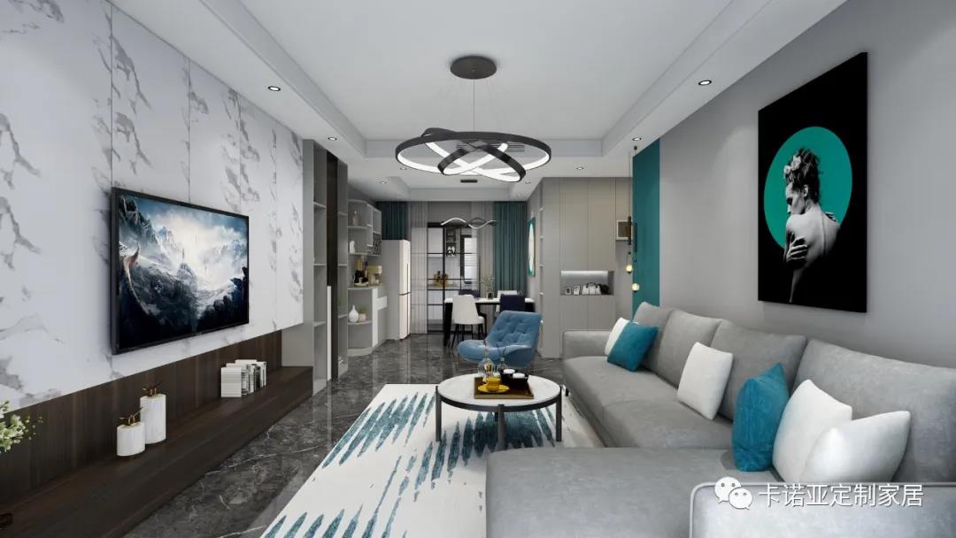 低奢高級范！簡而不減舒適感的98㎡家居空間