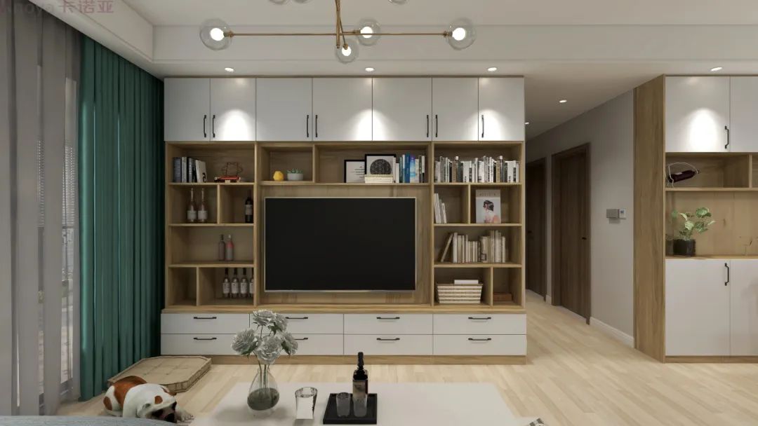 客廳做書(shū)柜、臥室設(shè)閱讀角