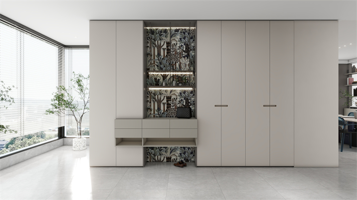 整家定制方案,全屋空間一體化設計、一站式配齊