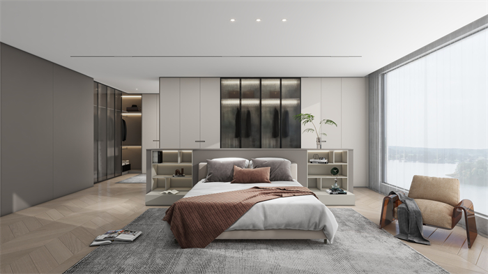 整家定制方案,全屋空間一體化設計、一站式配齊