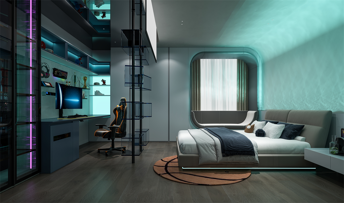 臥室系統：從游戲到生活，一站式電競房設計全攻略
